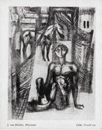 Y39 kaart schilderij v/d maand j van helden meerssen, Ophalen of Verzenden, 1980 tot heden, Ongelopen