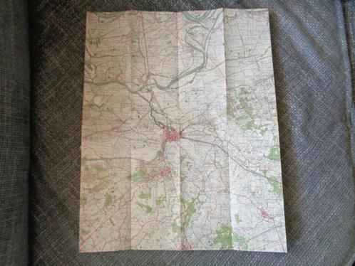 Stafkaart mobilisatie ’s-Hertogenbosch W 1939 oorlog wo2, Verzamelen, Militaria | Algemeen, Landmacht, Overige typen, Nederland