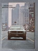 Brochure JAVELIN/ USA Montage Karmann - 1979 EN-FR-DE, Ophalen of Verzenden, Gelezen, Overige merken