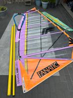 Complete set, Fanatic zeil 5.4 incl. mast en giek., Watersport en Boten, Windsurfen, Ophalen, Zo goed als nieuw