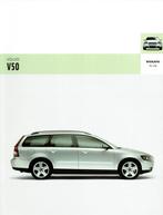 Folder Volvo V50 (2006), Boeken, Auto's | Folders en Tijdschriften, Volvo, Zo goed als nieuw, Verzenden