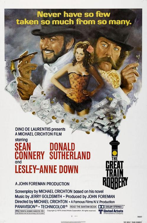 2.The First Great Train Robbery, Sean Connery, D Sutherland., Cd's en Dvd's, Dvd's | Klassiekers, Zo goed als nieuw, Actie en Avontuur