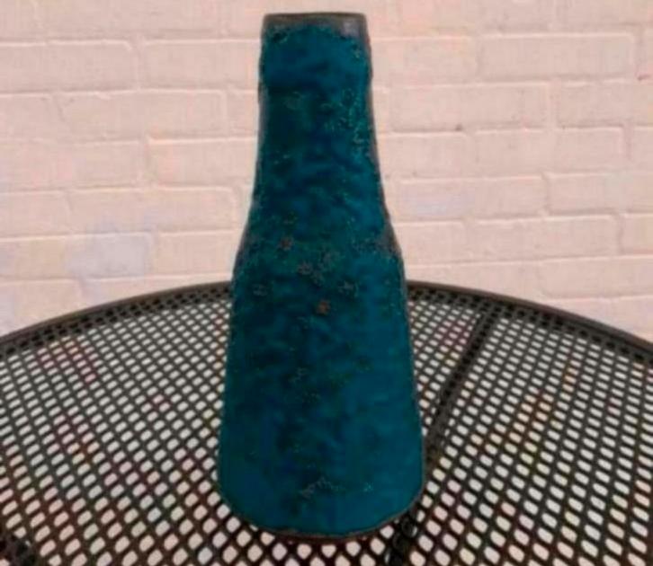 Vaas Ru de Boer RAM blauwe bruisglazuur vaas, Antiek en Kunst, Antiek | Keramiek en Aardewerk, Ophalen of Verzenden