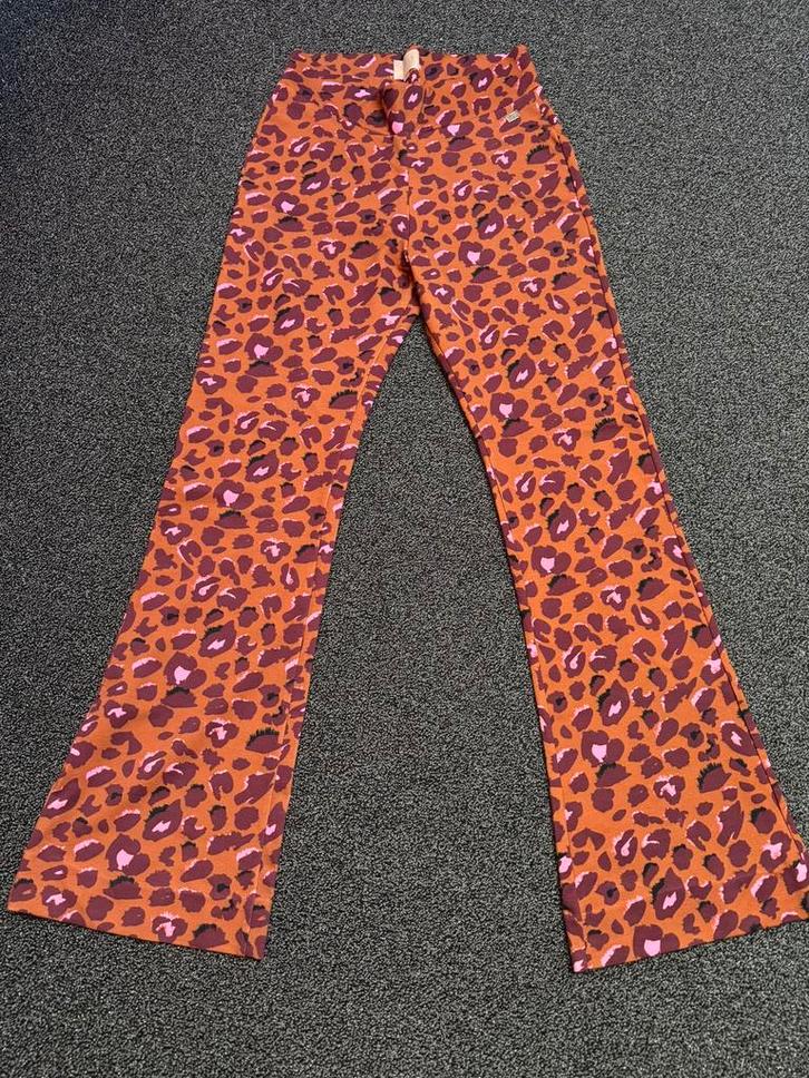Josh V broek met panterprint maat M zo goed als nieuw, Kleding | Dames, Broeken en Pantalons, Zo goed als nieuw, Maat 38/40 (M)