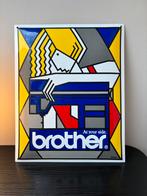 Emaille bord Brother, Ophalen of Verzenden, Zo goed als nieuw, Reclamebord