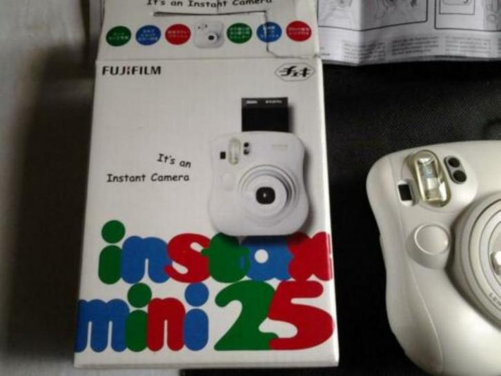 Fujifilm Instax Mini 25 Camera ZELDZAAM ZGAN Koopje goedkoop, Audio, Tv en Foto, Fotocamera's Analoog, Nieuw, Compact, Fuji, Ophalen of Verzenden