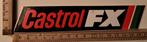 Vintage sticker Castrol FX motor olie merk logo motorcross, Verzamelen, Ophalen of Verzenden, Zo goed als nieuw