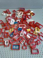 Lego vintage ramen en deuren rood wit geel en blauw, Ophalen of Verzenden, Gebruikt