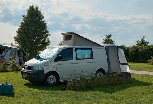 Volkswagen Transporter T5 Camper, topstaat! Vakantie klaar!, Caravans en Kamperen, Campers, Particulier, Bus-model, Volkswagen