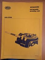 Onderdelenboek Vicon spreidunit serie 22108, Ophalen of Verzenden, Gelezen, Tractor en Landbouw
