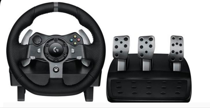 Logitech G920 Racestuur + Pedalen - Xbox/PC, Spelcomputers en Games, Spelcomputers | Sony PlayStation Consoles | Accessoires, Nieuw