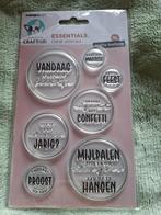 Studio Light Clear Stamps - Party Buttons, Ophalen of Verzenden, Nieuw, Clearstamp