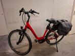 Victoria E-bike -rode damesfiets met fietstassen, 47 tot 51 cm, Ophalen, Zo goed als nieuw, Overige merken
