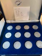 12 knaken W3, Koning Willem III, Zilver, Ophalen of Verzenden, Losse munt