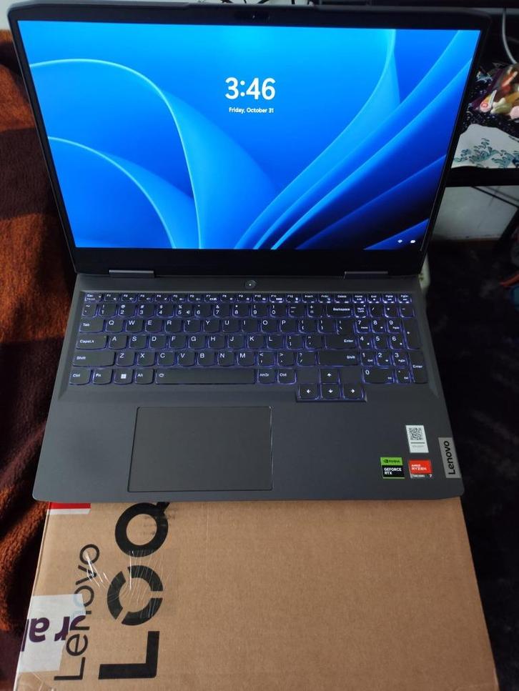 Lenovo LOQ 15APH8 16GB RAM-1TBSSD Ryzen7 7840HS RTX4060(8GB), Computers en Software, Windows Laptops, Zo goed als nieuw, 15 inch