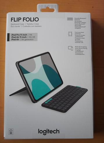 Logitech Flip Folio iPad Pro/Air 11-inch Keyboard Case beschikbaar voor biedingen