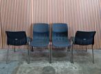 40 x kunststof kuipstoelen kantine cafe terras stoelen grijs, Huis en Inrichting, Stoelen, Kunststof, Ophalen of Verzenden, Zo goed als nieuw