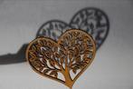 Tree of Life Hart - Houten Decoratie met Schaduweffect, Verzenden, Nieuw