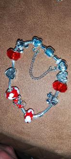 Bedel armband disney, Staal, Nieuw, Ophalen of Verzenden, Zilver