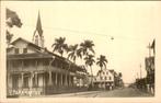 Fotokaart - Paramaribo, Verzamelen, Ansichtkaarten | Buitenland, Ongelopen, Ophalen of Verzenden, Voor 1920