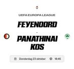 Feyenoord - Panathinaikos tickets vak N, Twee personen