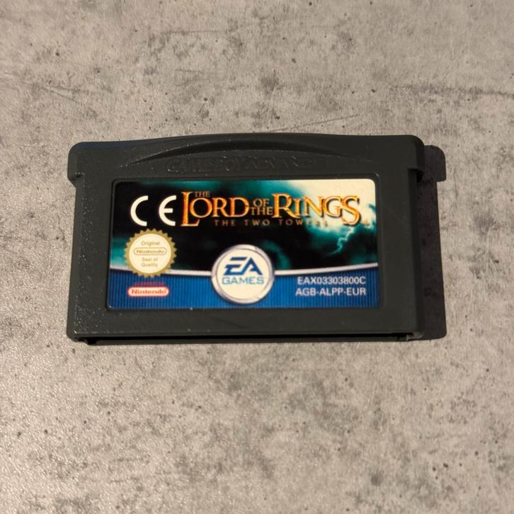 Lord of the Rings: The Two Towers - GBA Gameboy Advance, Spelcomputers en Games, Games | Nintendo Game Boy, Gebruikt, Avontuur en Actie