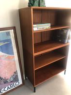 Leuke vintage midcentury boeken/platenkast wandmeubel ‘60, Ophalen, 50 tot 100 cm, Zo goed als nieuw, 150 tot 200 cm