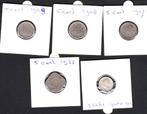 wilhelmina munten, Postzegels en Munten, Munten | Nederland, Verzenden, Koningin Wilhelmina, Setje, Zilver
