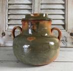 Provençaalse geglazuurde aardewerk kookpot daubiere, Antiek en Kunst, Antiek | Keramiek en Aardewerk, Ophalen of Verzenden