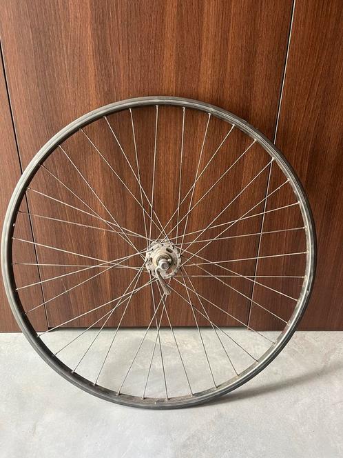 Wielren wiel, shimano hoge flens, alesa velg 700c., Fietsen en Brommers, Fietsonderdelen, Gebruikt, Racefiets, Wiel, Ophalen