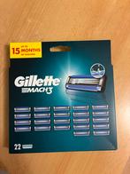 Gillette Mach3 Scheermesjes - 22 stuks - Nieuw, Ophalen, Nieuw, Bad & Douche