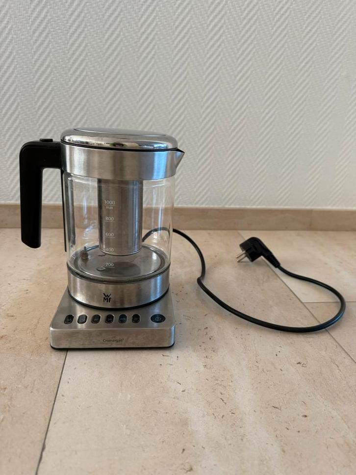 WMF Theekoker - Perfecte Thee, Elke Keer!, Witgoed en Apparatuur, Waterkokers, Zo goed als nieuw, 1 tot 2 liter, Rvs, Ophalen of Verzenden