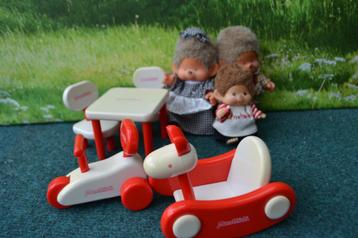 Monchhichi sekiguchi vintage familie  1974  beschikbaar voor biedingen