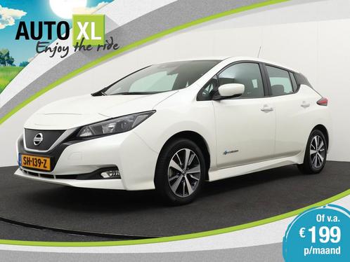 Nissan Leaf Acenta 40 kWh Camera Carplay Dodehoek Parelmoer, Auto's, Nissan, Bedrijf, Te koop, Leaf, ABS, Achteruitrijcamera, Adaptive Cruise Control