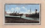 JK387 Schiedam Oosterhaven Stoomschepen 1928, Verzenden, 1920 tot 1940, Gelopen, Zuid-Holland
