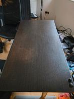 Ikea zwart bureau tafel 140x70x70, Ophalen, Gebruikt, Bureau