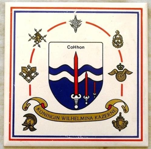 Wandtegel, Commando Herhalingsoefeningen (COHHON), 1970/80s., Verzamelen, Militaria | Algemeen, Landmacht, Overige typen, Nederland