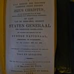 Oude Staten Bijbel - 1884 - Dordrecht Synode, Antiek en Kunst, Ophalen of Verzenden, Staten Generaal, Synode Nationaal