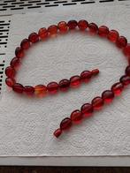 Ketting vintage, Sieraden, Tassen en Uiterlijk, Kettingen, Ophalen of Verzenden, Nieuw, Rood, Overige materialen