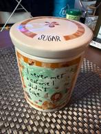 Leuke Suikerpot met Tekst, Ophalen of Verzenden, Nieuw
