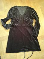 Jurkje velours zwart Zara mt 34, Ophalen of Verzenden, Zo goed als nieuw, Maat 34 (XS) of kleiner