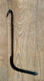 Oude ijzeren haardpook, Antiek en Kunst, Ophalen of Verzenden