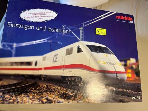 Märklin 29785 hogesnelheidstrein, Hobby en Vrije tijd, Modeltreinen | H0, Gebruikt, Treinset, Gelijkstroom, Märklin, Ophalen