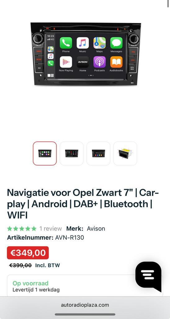 Opel corsa CarPlay Systeem - Nieuw in Doos!, Auto diversen, Autoradio's, Nieuw, Ophalen of Verzenden