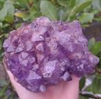 Bijzondere Amethist cluster Bolivia edelsteen natuursteen, Ophalen of Verzenden