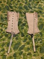 Tweede wereldoorlog US M-1938 gaitors 1941 3R, Ophalen of Verzenden, Landmacht, Amerika, Kleding of Schoenen