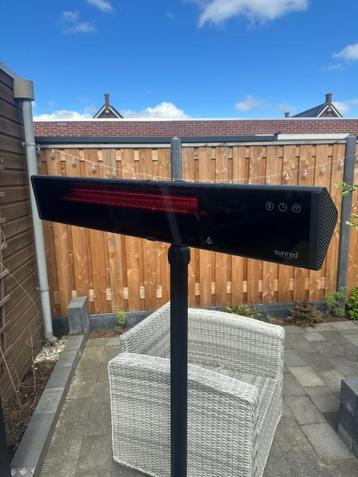 Terrasheater Sunred Proglax Gastro |2000 watt | Staand zwart beschikbaar voor biedingen