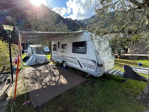 LMC Musica 430D caravan met dwarsbed, Caravans en Kamperen, Caravans, Particulier, tot en met 4, 750 - 1000 kg, Treinzit, LMC en Münsterland