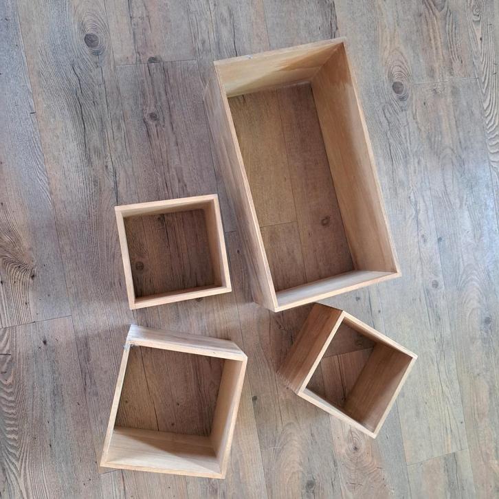 Leuke Wandkubussen voor Decoratie, Huis en Inrichting, Woonaccessoires | Wandplanken en Boekenplanken, Gebruikt, Ophalen