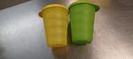 Tupperware rietjes beker, Huis en Inrichting, Keuken | Tupperware, Ophalen of Verzenden, Zo goed als nieuw, Groen, Beker of Kan